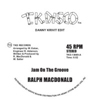 Jam On The Groove / Get Off Your Aaahh And Dance (Danny Krivit Edits) [Jacket]